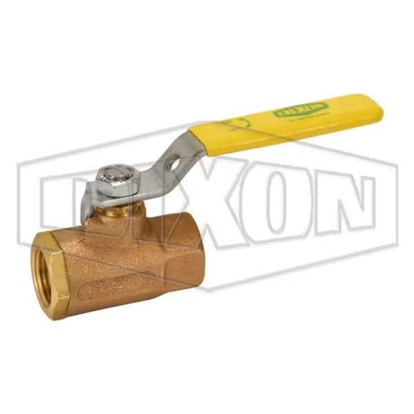 Ball Valve, 1/2 in Nominal, FNPT End Style, Multi-Fill RPTFE Seat/Stuffing Box Ring/MTFE Stem Packin