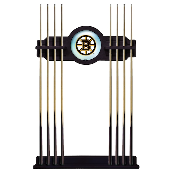 Boston Bruins Cue Rack in English Tudor Finish