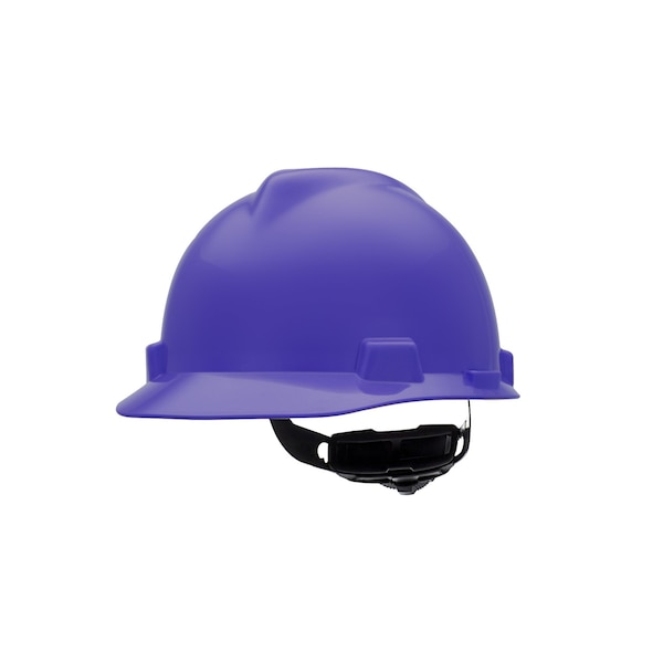 V-Gard Slotted Cap, HDPE, Fas-Trac III Suspension, Type I, Class E, Purple (standard size)