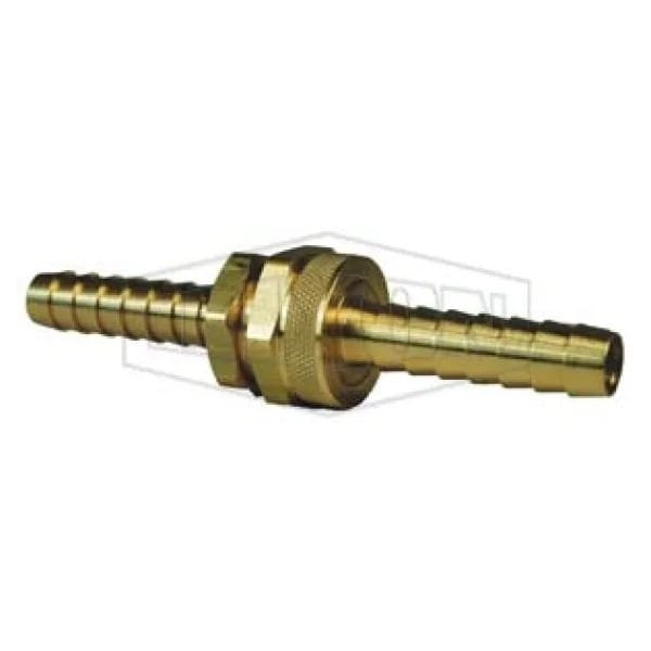 Long Shank Coupling, 3/4 x 5/8 in Nominal, Garden Hose Thread x Hose End Style, Domestic