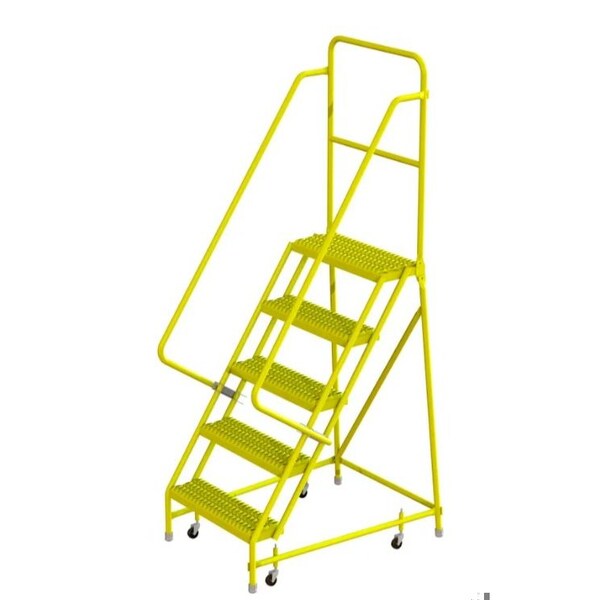 Step5 Steel Rolling Ladder, W/24"Wx10"D