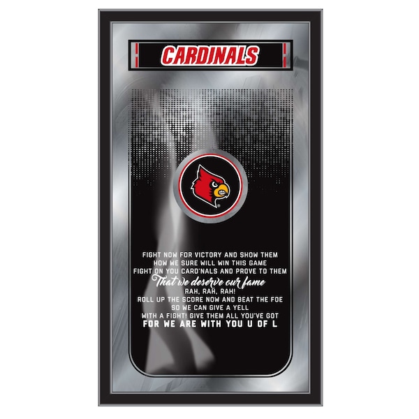 Louisville 26" x 15" Fight Song Mirror