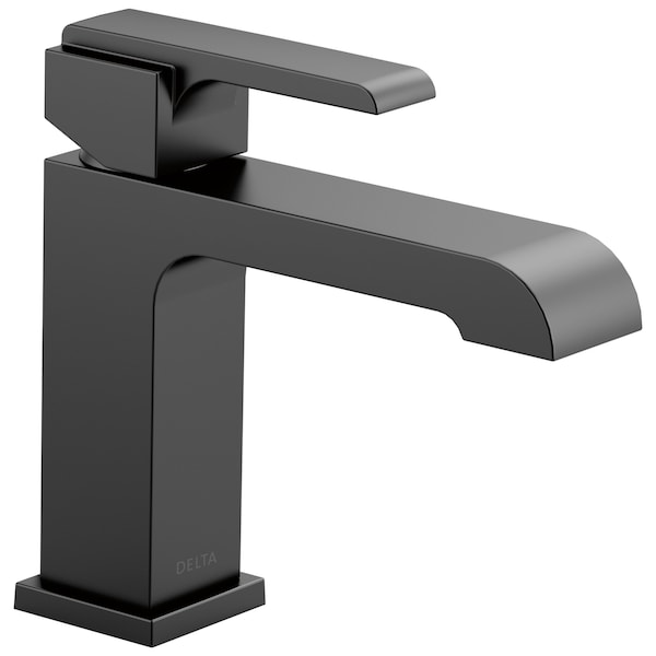 1 or 3-hole 4" installation Hole Single Hole Lavatory Faucet, Matte Black