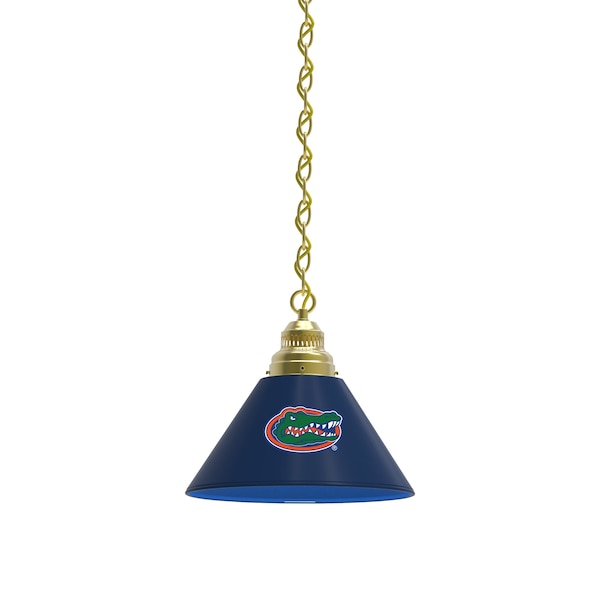 Florida Pendant Light, Brass Fixture