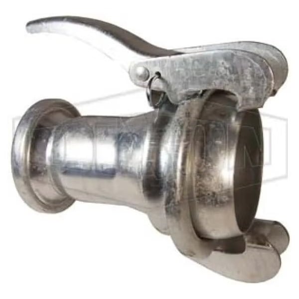 Type B Quick Connect Increaser, Quick-Connect, 4 x 6 in, MNPT x FNPT, Steel, Domestic