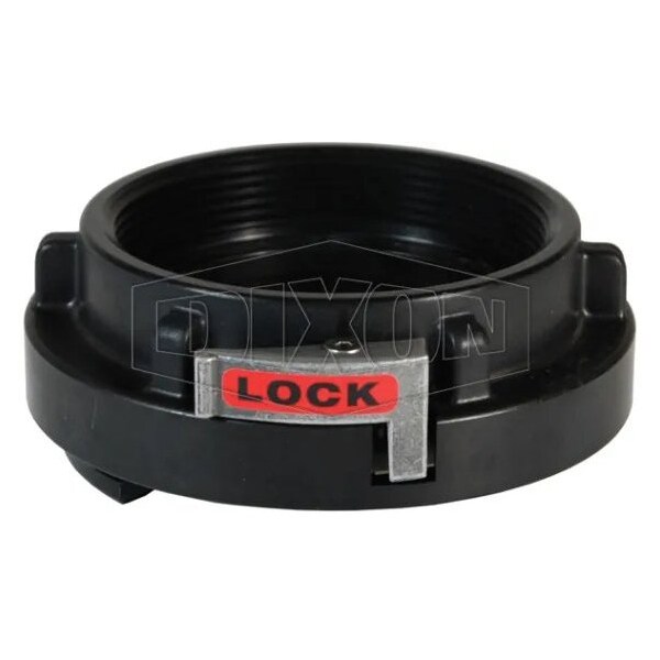 Rocker Lug Female Adapter with Buna-N Gasket, 4 x 6 in, Storz x Rigid Female NST NH, 70DegF
