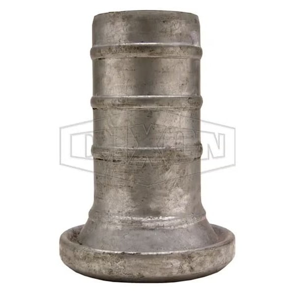 Type B Industrial Female Quick Connect Coupler, Coupling, 10 in, Quick Connect Coupler x Hose, Steel
