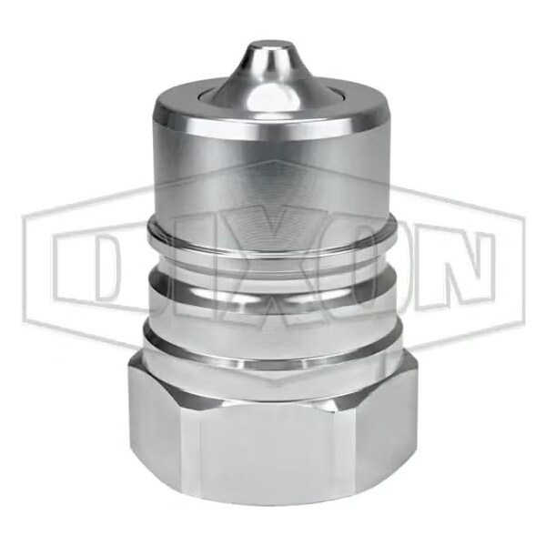 DQC K Interchange Female Plug, 2-11 Nominal, Female BSPP, Steel
