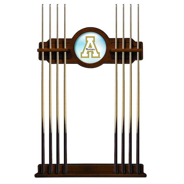 Appalachian State Cue Rack in Chardonnay Finish