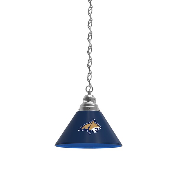 Montana State Pendant Light, Chrome Fixture
