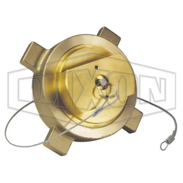 2 in BRASS LNG HOSE END