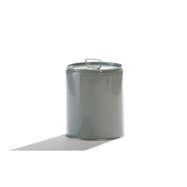 Tight Head Pail, Steel, Gray, 5 gal., UN Rating Liquid: Y2.0/300