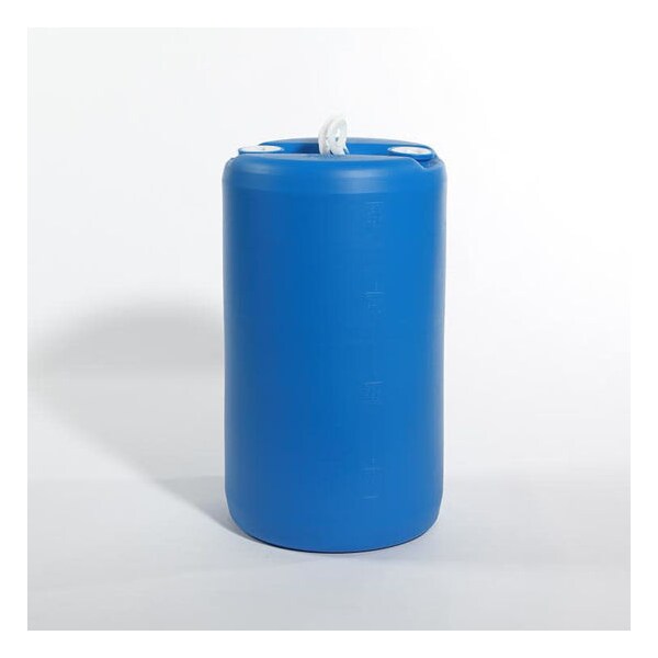 Plstc Drum, Fittings, Tght Hd Blu, 20 gal.