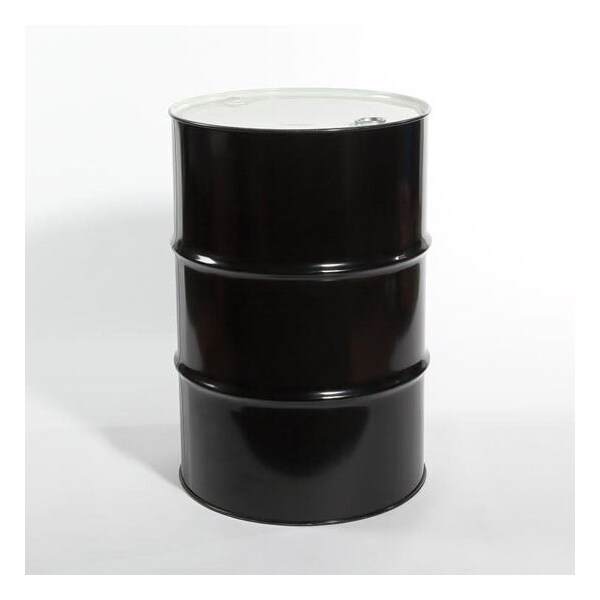Stl Drum, Gasket Fittings, TH, Blk, 55 gal.