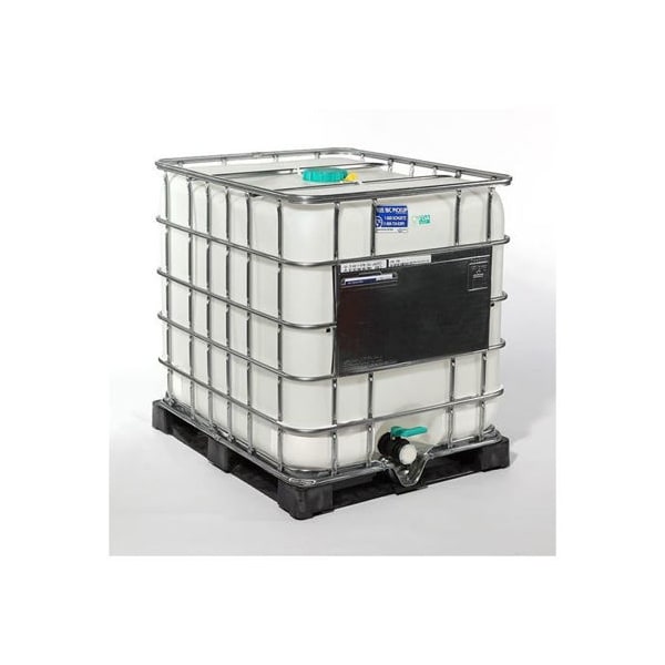 Tote w/6" Cap, Fittings, Nat, 275 gal.