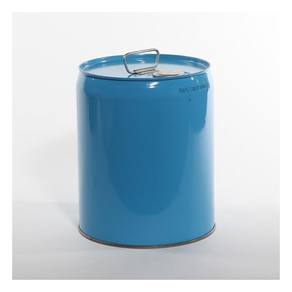 Tight Head Pail, Steel, Blue, 5 gal., UN Rating Liquid: Y1.7/300
