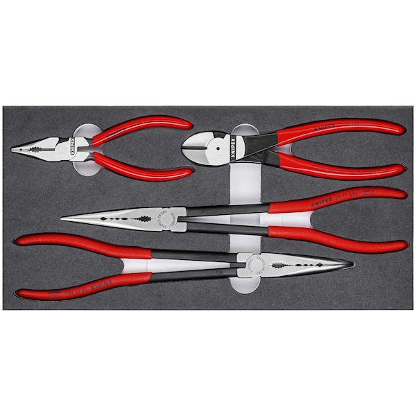 Assorted Pliers Sets, 4 pc Automotive Pl