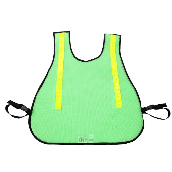 Large Traffic Vest, Lime Green