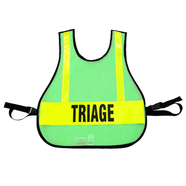 Triage Safety Vest, Lime Green