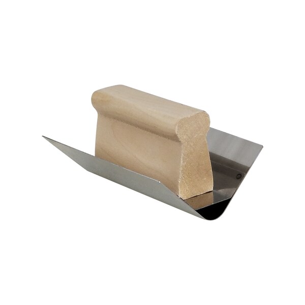 Stainless Steel Inside Cor, 4" x 2" 3/4"R