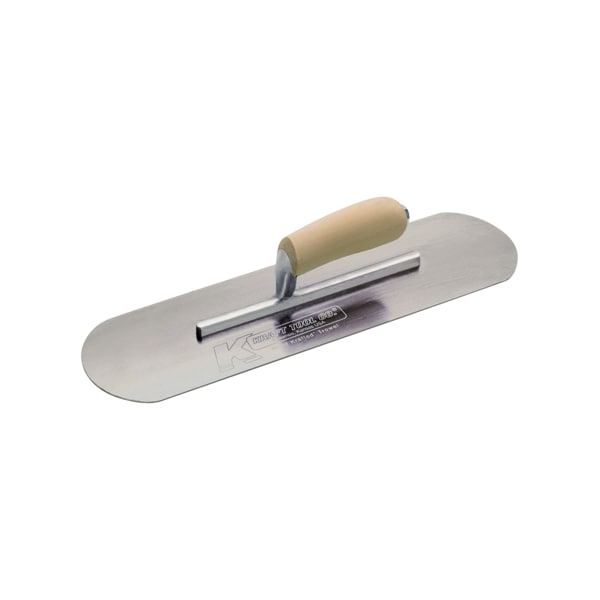 Carbon Steel Pool Trowel, 24"x4"