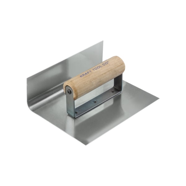 Inside Curb/Sidewalk Tool, 6" x 4" 1"R