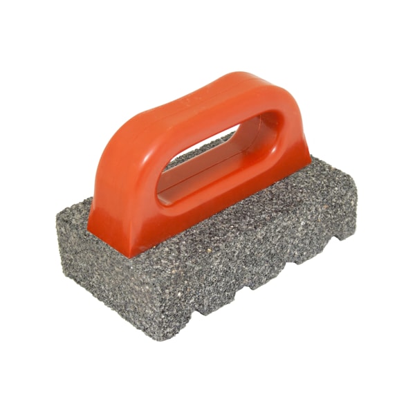 Rub Brick w/Hdl, 60 Grit, 6"x3"x1