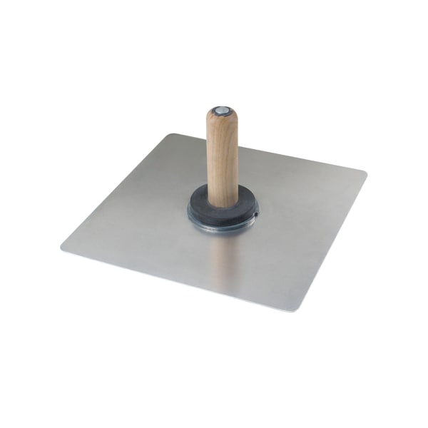 Aluminum Hawk w/Wood Handle, 12" x 12