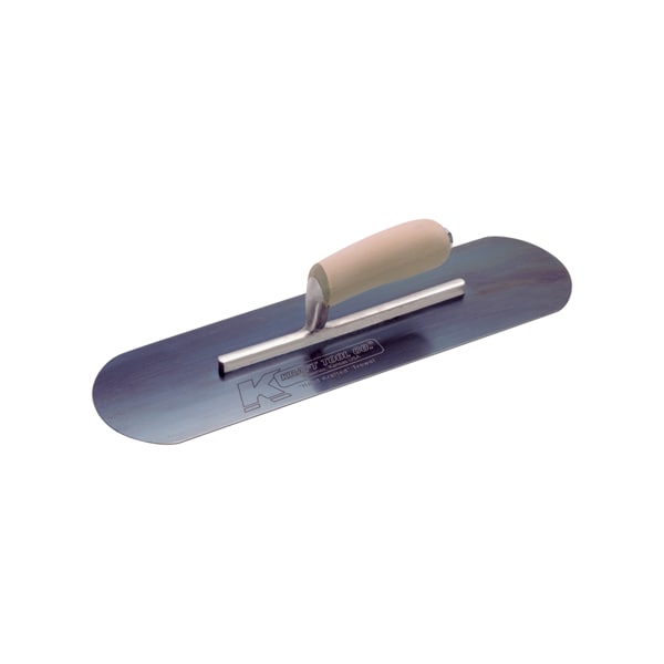 Blue Steel Pool Trowel w/a Woo, 12"x3"
