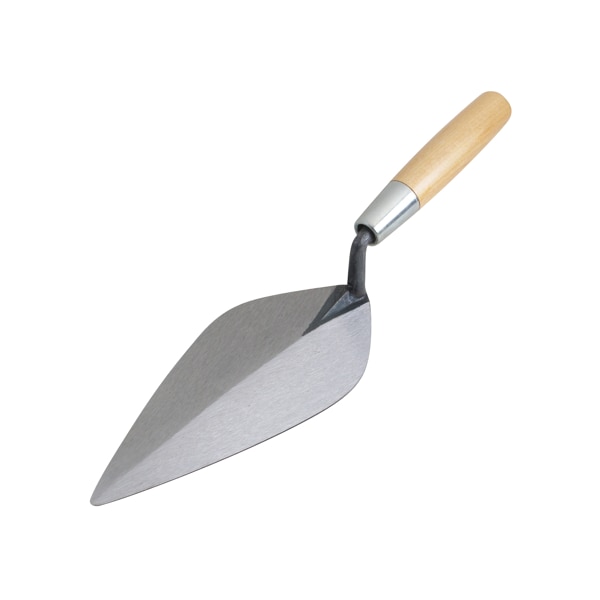 Narrow London Brick Trowel w/Wood, 10
