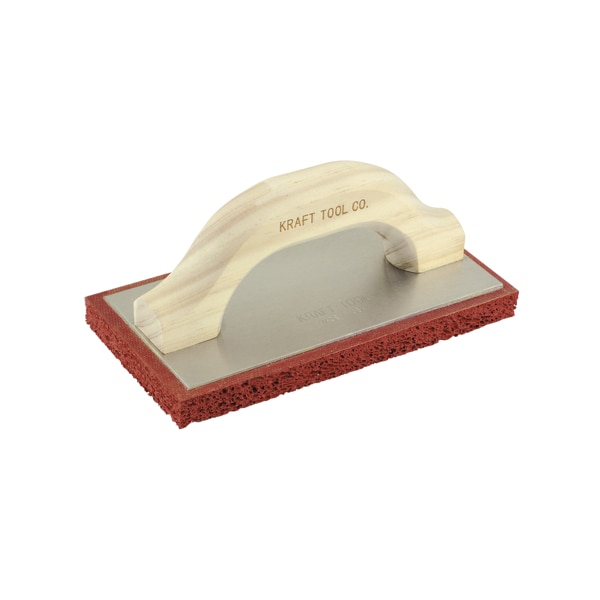 Coarse Cell Red Rubber Float, 10" x 4
