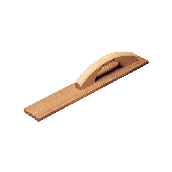 Teakwood Hand Float w/Wood, 18"x3-1/4