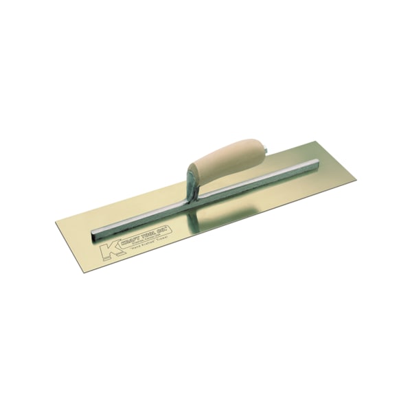 Golden Stainless Steel Cement Tro, 18"x5