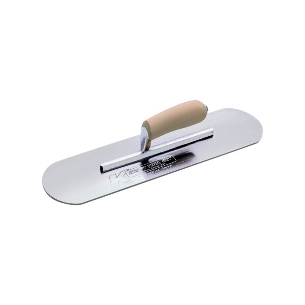 Chrome No Burn Pool Trowel, 14" x 4