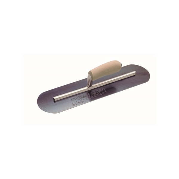 Blue Steel Pool Trowel w/a Woo, 14"x4