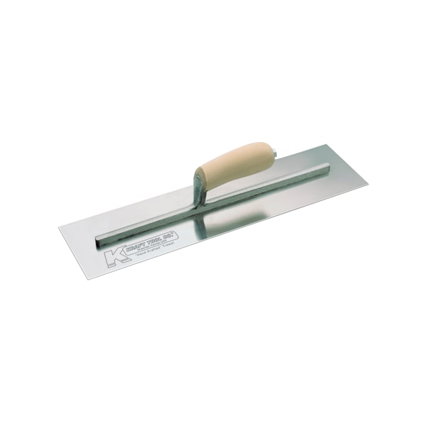 Carbon Steel Cement Trowel, 14"x4-3/4