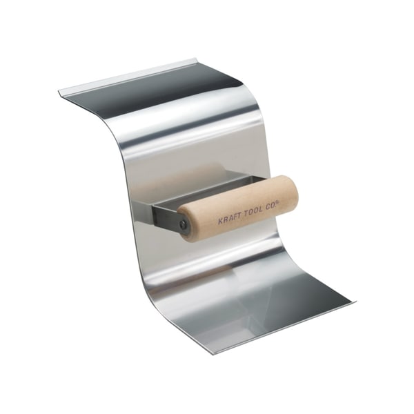 Stainless Steel Curb Tool, 1-1/2"R Curb