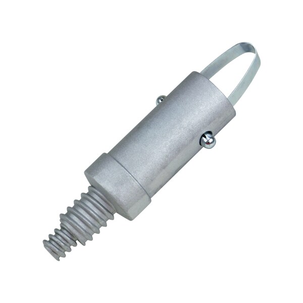 Male Threaded to Button Handle Adapter