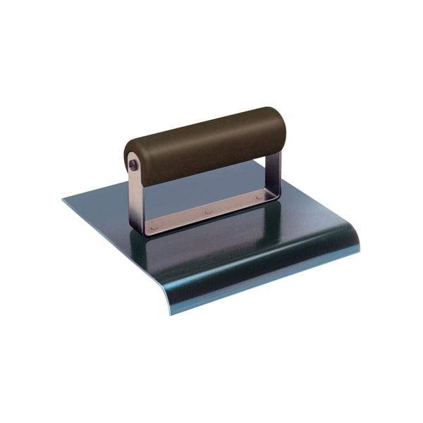 Blue Steel Edger w/Plasti, 6" x 6" 1"R
