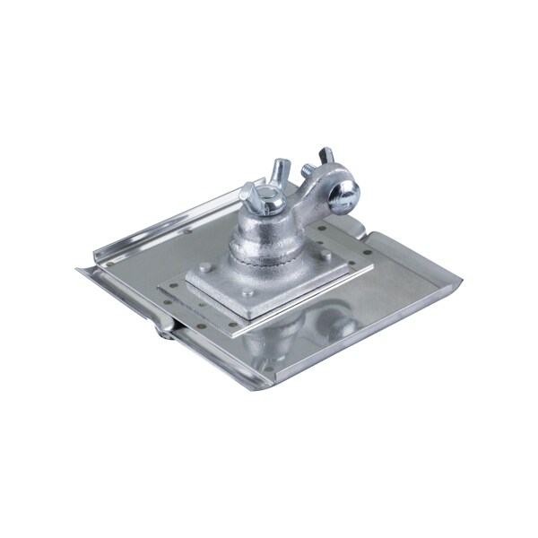 SS Walking Groover, 6"x6" 3/8"D 1/4"R