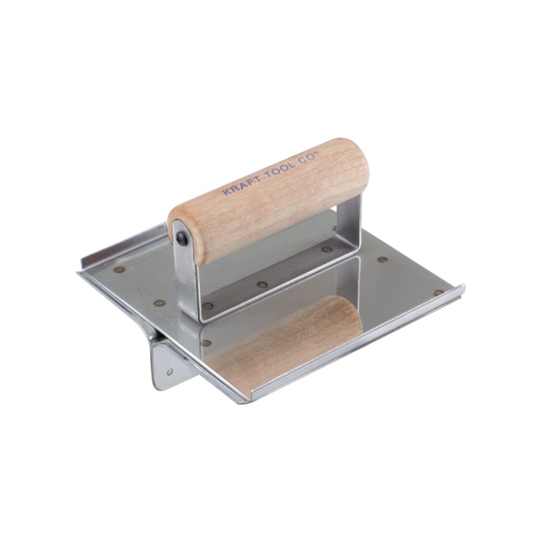 Stainless Steel Hand Gro, 6"x6" 2"D 1/4"R