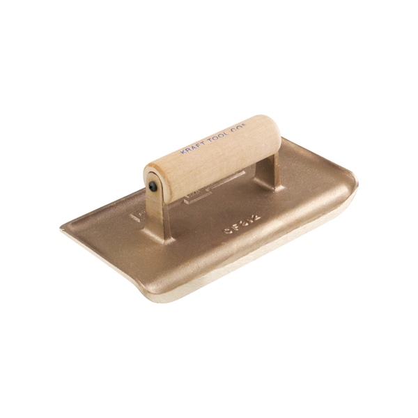 R Jumbo Bronze Edger w/Wood, 9"x4" 1/4