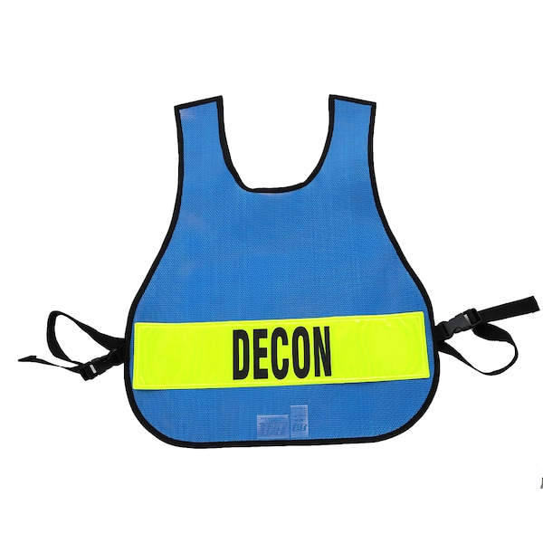 Safety Vest Decon, Royal Blue