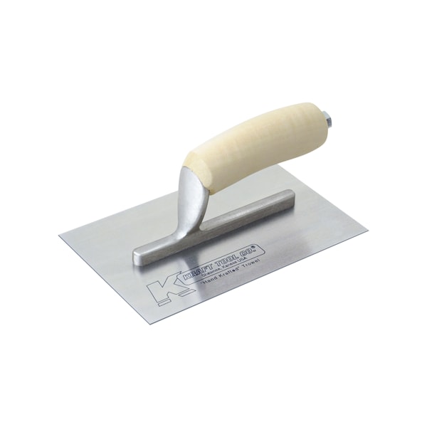 Carbon Steel Midget Trowel w/Wo, 8"x5