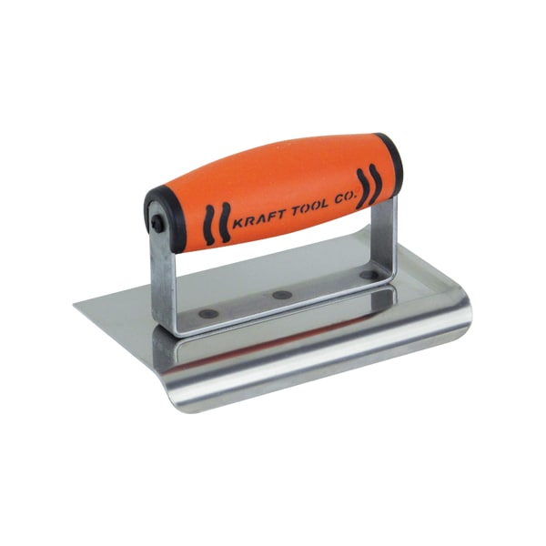 Curved End Edger w/ProFor, 8"x4" 1/2"R