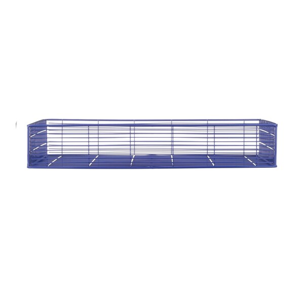 Blue Wire Tote Basket, 20"x11"x3.5"