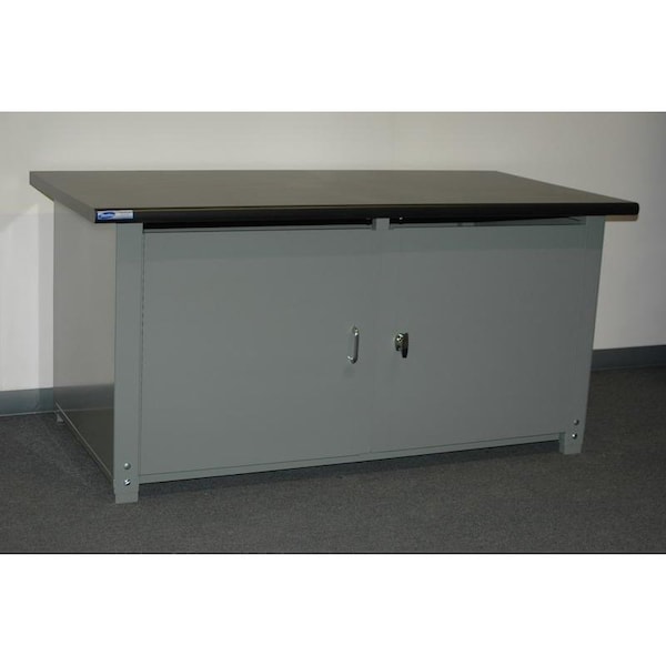 Cabinet Workbench W/ Swinging Doors