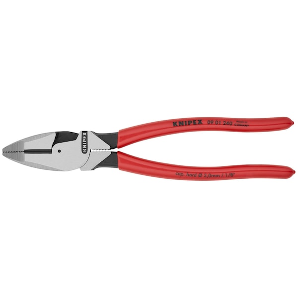 High Leverage Linemans Pliers, 9 1/2",