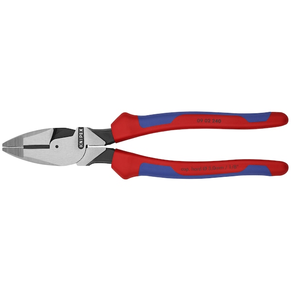 9-1/2'' High Leverage Lineman's New England Head-Comfort Grip