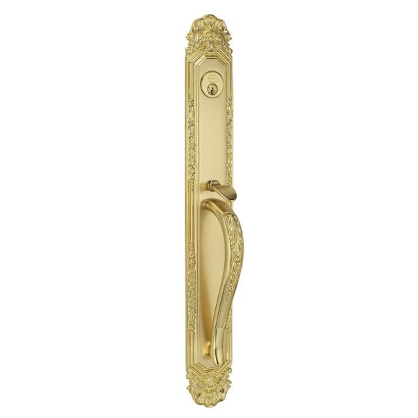 Amagansett 251 Lever Right Hand Single Cylinder Handleset Bright Brass